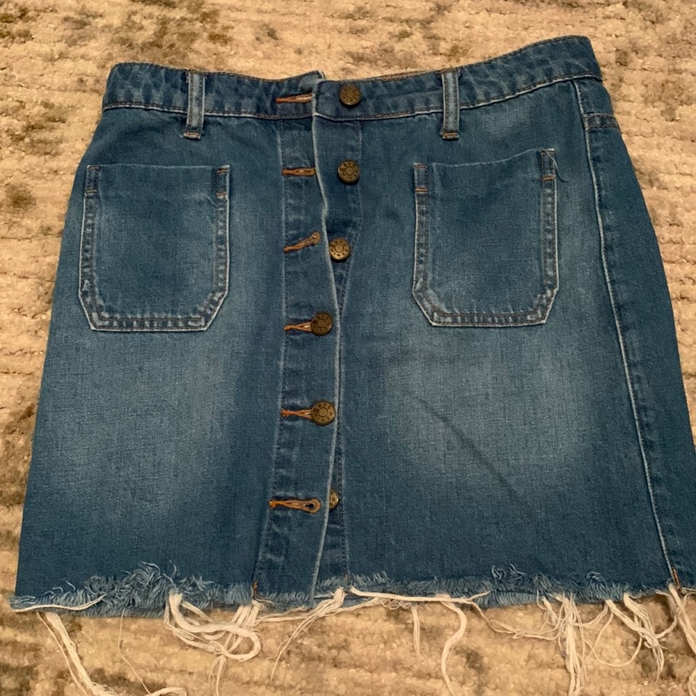 Jean skirt